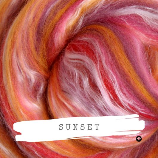 Ashford Silk Merino Sunset available on Wool Craft