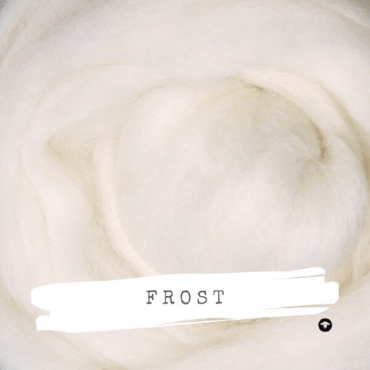 Ashford Alpaca Merino Rovings available on Wool Craft - Frost